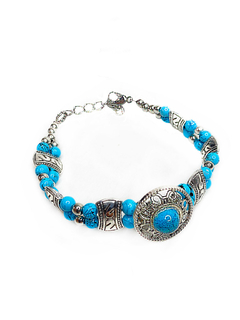 Pulsera Turquesa Fantasía - Diseño 1 APM4000