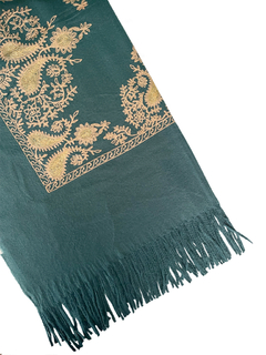 Pashmina Taj - Verde Diseño 1 APM39000 - comprar online