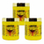 Kit 3 Recuperação intensiva Coiffer 500g cabelo elastico 3Un - comprar online