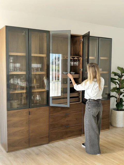 Vitrina Luca 3 módulos - comprar online