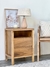 Mesa de luz Texa Petiribi 2 cajones