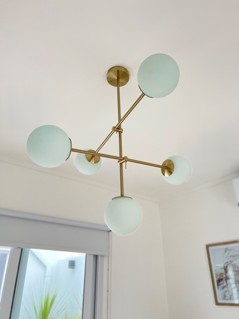 Lámpara de techo Lupe Dorada