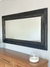 Espejo Triple Marco Negro 180x80 - comprar online