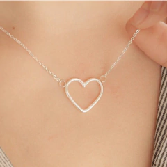 Collar dos corazones