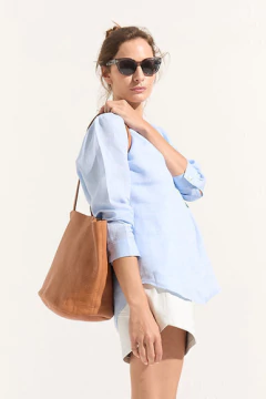 Tote Anette Cuero - Tienda Patrón