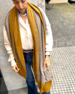 Pashmina Cashmere y Seda Gradient