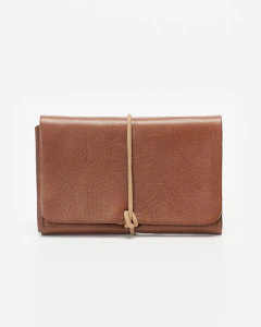 Billetera de Cuero con Elástico Marc