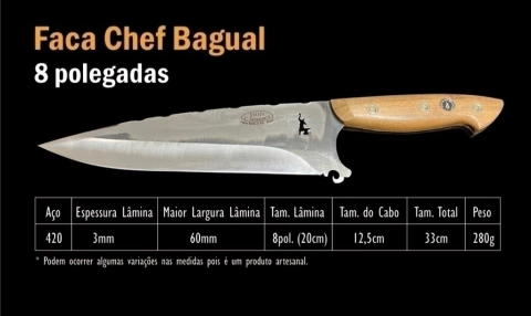Chef Bagual 9 - comprar online