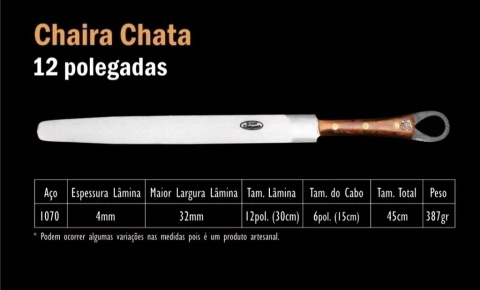 Chaira Chata para Afiação