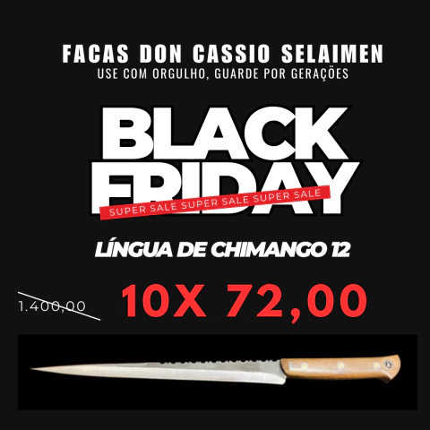 Língua de Chimango 12 - 3mm - comprar online
