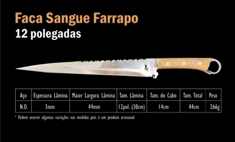 Sangue Farrapo 12 - buy online