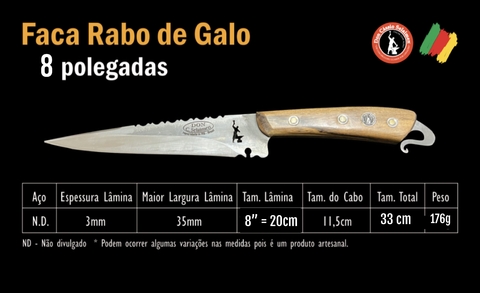 Rabo de galo 8 - LANÇAMENTO - buy online