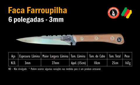 Farroupilha 6 - 3mm - comprar online