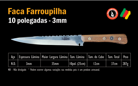 Farroupilha 10 - 3mm - comprar online
