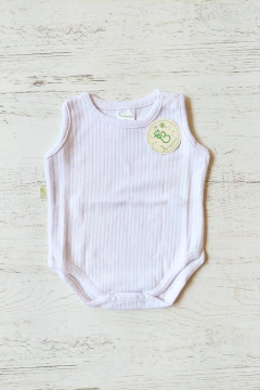 BODY MUSCULOSA VAINILLADO BLANCO - BROTECITOS (BROBOMUSCV-01)