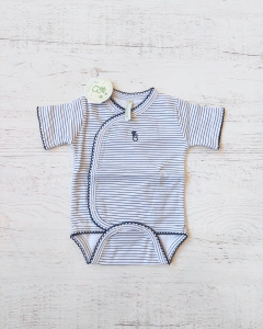 BODY CRUZADO MC RAYAS AZUL - BROTECITOS (BROBOMC-BQ) en internet