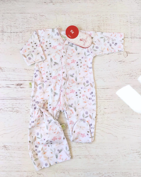 ENTERITO + GORRO PREMATURO LIBELULA - BROTECITOS (BRO145P-HU)