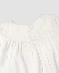 CAMISA CUELLO TEJIDO EN CROCHET - PIOPPA (C-CHARLOTTE)