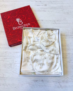 AJUAR 8 PIEZAS: DIAS DE CAMPO NATURAL (BROSET8P-HR)