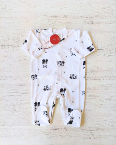 ENTERITO PANDA BLANCO ALGODON - BROTECITOS (BROENT-FW)