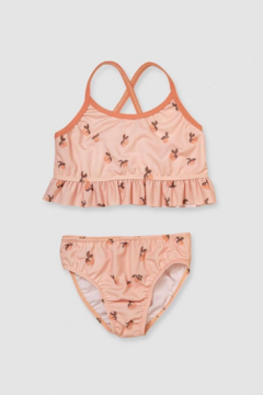 BIKINI CON VOLADOS NENA - PIOPPA (T-ARANCIAB) - comprar online