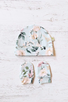 SET GORRO Y MITONES RECUERDOS ACQUA - BROTECITOS (BROSET1-FO) - comprar online