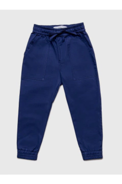 PANTALÓN DE GABARDINA CON PUÑO EN BOTAMANGA - PIOPPA (P-TURIN-21)