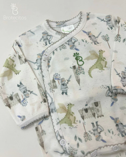 BODY CRUZADO MEDIEVAL ALGODON - BROTECITOS (BROBO-IL)