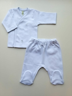 SET BATITA Y RANITA BCO/GRIS PIMA (BROSETD-15) - comprar online
