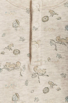 BUZZO ODETTE EN FRENCH TERRY - BABYCOTTONS (5021311225) en internet