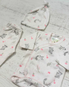 SET BODY RANITA Y GORRO HABIA UNA VEZ BLANCO - BROTECITOS (BPRE00702-HV01) en internet