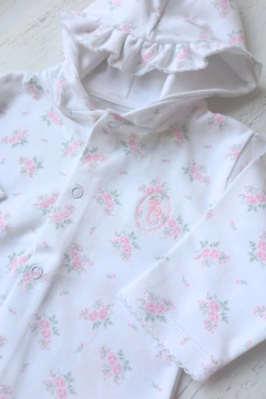 CONJ FLORCITAS ROSAS CAMPERA C/ VISERA Y RANITA - BROTECITOS (BROCAYPAALG-EW) - comprar online