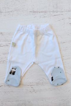 SET BODY Y RANITA PANDA CELESTE PIMA - BROTECITOS (BROSETE-PC) en internet