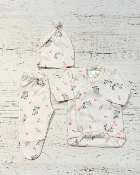 SET BODY RANITA Y GORRO HABIA UNA VEZ BLANCO - BROTECITOS (BPRE00702-HV01) - comprar online