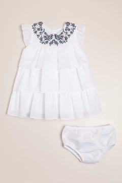 VESTIDO BORDADO FLEUR - MAGDALENA ESPOSITO (ME41061410-18)