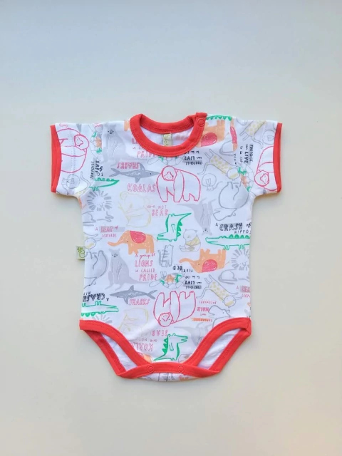 BODY MC EE SABIAS QUE...? ROJO - BROTECITOS (BROBOMC-CH)