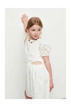 VESTIDO DE BRODERIE - PIOPPA (V-CHIARA-01) - comprar online