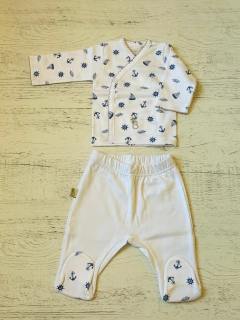 SET BATITA Y RANITA BARCO CELESTE - BROTECITOS (BROSETD-GC) - comprar online