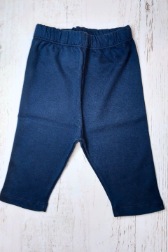 PANTALON CHUPIN AZUL ALGODON - BROTECITOS (BROPANTCH-21) en internet