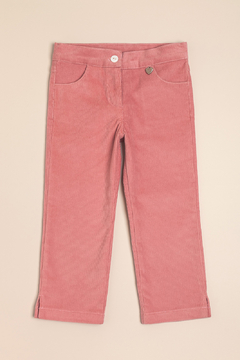 PANTALON DE CORDEROY CON RECORTES Y BOLSILLO - MAGDALENA ESPOSITO (ME42121928-03)