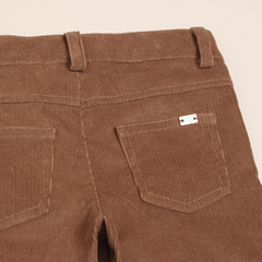 PANTALON DE CORDEROY C/CANESU Y BOLSILLO PLAQUE - MAGDALENA ESPOSITO (ME42122912-TS) - comprar online
