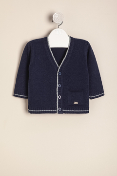 SACO COMBINADO CON BOLSILLO ESCOTE EN V ANDRE - MAGDALENA ESPOSITO (ME42192212-21)