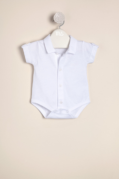BODY CAMISA DE JERSEY DE ALGODÓN C/ CUELLO POLO - MAGDALENA ESPOSITO (ME43012528-01)