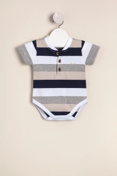 BODY DE ALGODÓN RAYADO JUAN - MAGDALENA ESPOSITO (ME43012531-RY)
