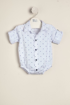 BODY CAMISA EE ML CON TRABA EN LA MANGA IVO - MAGDALENA ESPOSITO (ME43012722)