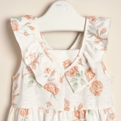 VESTIDO DE ALGODÓN FLAME EE EXCLUSIVO ANGIE - MAGDALENA ESPOSITO EVERYDAY (E43061616E) - Mamá Coneja