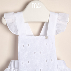 JARDINERO BRODERIE CON VOILE JULI - MAGDALENA ESPOSITO (ME43121409J-01) - comprar online