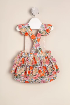 JARDINERO DE POPLIN DE ALGODÓN EE EXCLUSIVO - MAGDALENA ESPOSITO (ME43121415) - comprar online