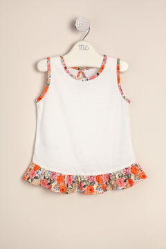 REMERA DE ALGODÓN EE EXCLUSIVO SOFIA - MAGDALENA ESPOSITO (ME43141460-42)