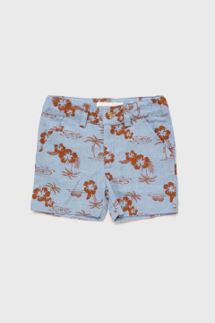 BERMUDA DE LINO ESTAMPADA - PIOPPA (QB-BARI)